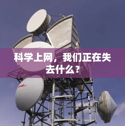 科学上网,我们正在失去什么?