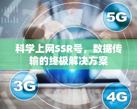 科学上网SSR号,数据传输的终极解决方案 科学上网SSR号,数据传输的终极解决方案