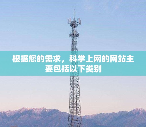 根据您的需求，<strong>科学上网</strong>的网站主要包括以下类别