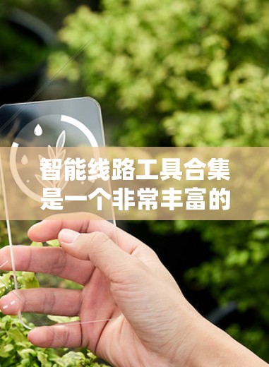 智能线路工具合集是一个非常丰富的领域,涵盖了从设计、维护到监控的多种功能。以下是几个常用的智能线路工具合集推荐,供你参考 智能线路工具合集是一个非常丰富的领域,涵盖了从设计、维护到监控的多种功能。以下是几个常用的智能线路工具合集推荐,供你参考