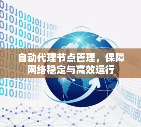 自动代理节点管理,保障网络稳定与高效运行