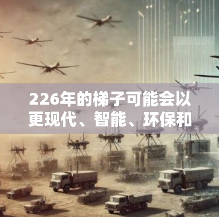 226年的<strong>梯子</strong>可能会以更现代、智能、环保和耐用的设计为主,同时可能结合更多科技元素,以满足未来社会的需求。以下是一些可能的226年<strong>梯子</strong>体验