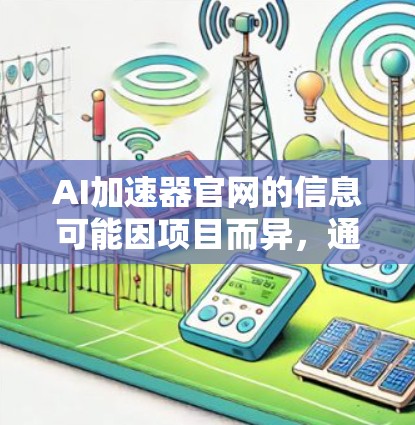 AI加速器官网的信息可能因项目而异,通常会以特定的网址来展示。以下是常见的AI加速器网站的名称和网址