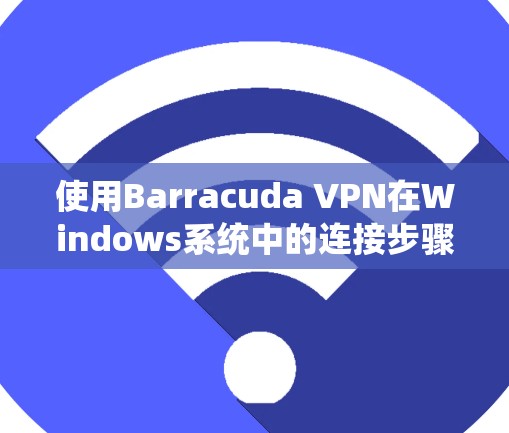 使用Barracuda VPN在Windows系统中的连接步骤如下